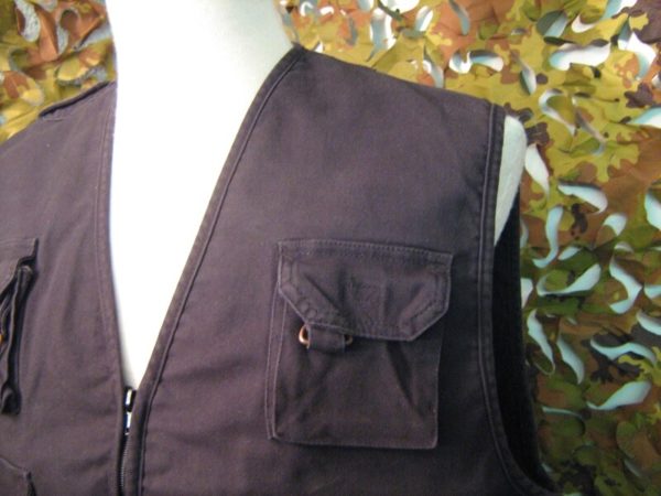 Gilet Nero Moleskin - immagine 6