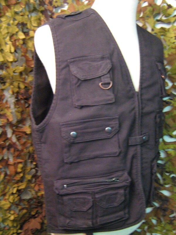 Gilet Nero Moleskin - immagine 5