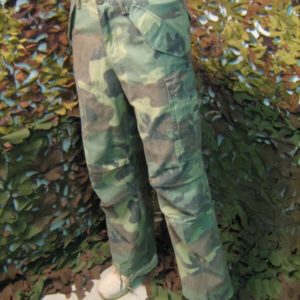 Pantaloni Lunghi Camouflage Teesar Inc. Lavati Teesar Inc. M65 50% Cotone Moleskin 50% Nylon Stone Washed Woodland