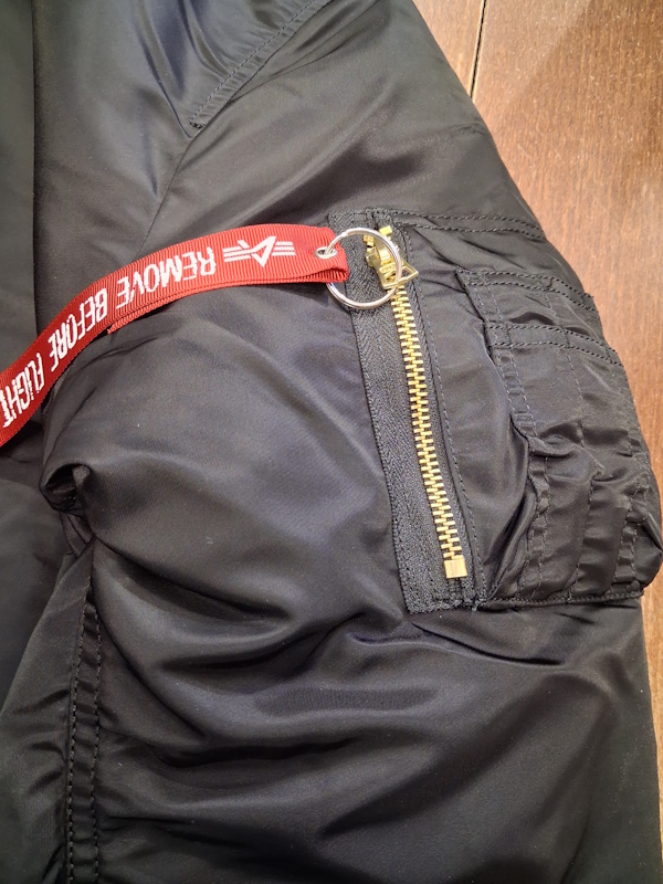 Alpha Industries Bomber MA-1 (HERITAGE) Black - immagine 9