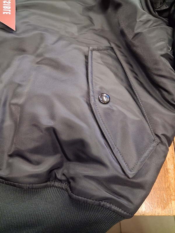 Alpha Industries Bomber MA-1 (HERITAGE) Black - immagine 8