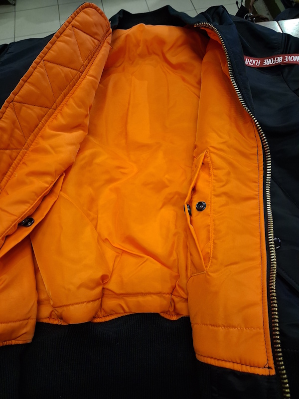 Alpha Industries Bomber MA-1 (HERITAGE) Black - immagine 7