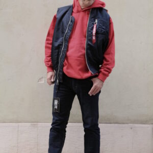 Alpha Industries Bomber MA-1 VEST Rep. Blue